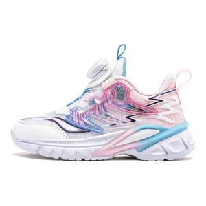 Противоскользящая амортизирующая дышащая легкая детская обувь для повседневной носки HOBIBEAR, розовый/синий