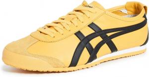 Женские кроссовки Onitsuka Tiger Mexico 66 1182A007, черный/желтый