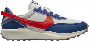 Кроссовки Nike Waffle Debut Swoosh 'Old Royal Habanero Red', белый