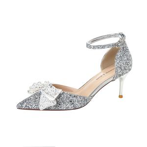 Zomila Серебряные лодочки на шпильке 6.5, цвет Silver 6.5