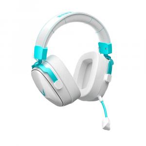 Игровая гарнитура Valkyrie VK S1, белый/бирюзовый