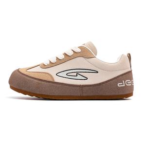 DEERWAY Дышащие легкие низкие повседневные туфли, увеличивающие рост, женские, цвет молочный чай, коричневый