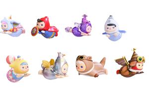 Pucky Flight Collection мистическая коробка одиночная мистическая коробка/полный набор 8 шт POP MART