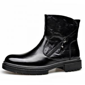 LUOMAIKE Ботильоны мужские, черно-коричневые