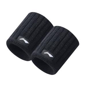 Эластичные напульсники дышащие утепленные защитные компрессионные и нескользящие polyester elastodiene elastane LINING, черный
