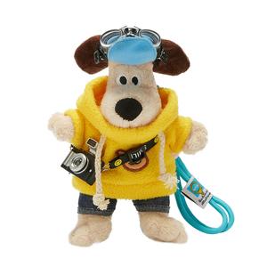 Сумка через плечо для телефона с камерой Dog, брелок-ленточка, крутая игрушка пилота Dog плюшевый кулон высота 23см Bowl