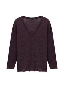 No Matter What Свитер оверсайз в темно-фиолетовом