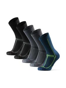 DANISH ENDURANCE Разноцветные беговые носки Long Distance Crew