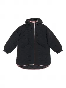 Стеганое пальто с капюшоном Bimba Y Lola, черный