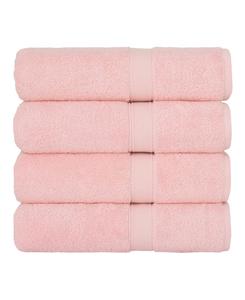 Набор банных полотенец Sinemis из 4 предметов Linum Home, розовый
