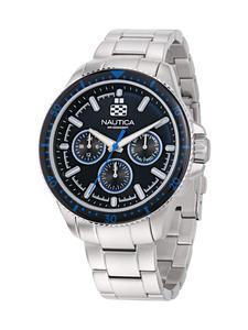 NAUTICA Часы аналоговые 'NCT WINDROSE' в серебристом цвете