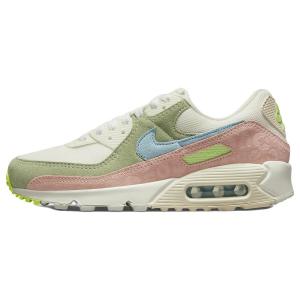Кроссовки Nike Air Max 90, кремовый/светло-зеленый/персиковый