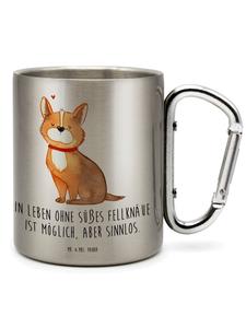 Кружка в виде собаки с надписью в серебре Mr. & Mrs. Panda