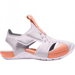 Сандалии Nike Sunray Protect 2 TD Light Violet Crimson Bliss, светло-розовый/белый