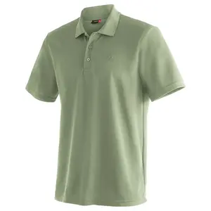 Поло с коротким рукавом Maier Sports Ulrich, зеленый