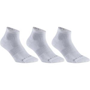 DECATHLON Теннисные носки Unisex 3 Pack White