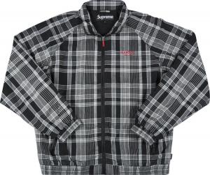 Куртка Supreme Madras Track Jacket 'Black', черный
