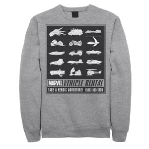 Мужской свитшот в стиле ретро с комиксами Adventure Marvel