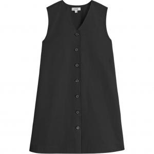 COS Женское черное платье без рукавов