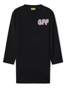 Off-White Kids платье Arrow Chunky, черный
