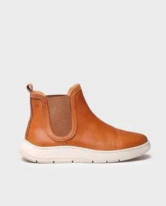 Женские кожаные ботильоны на резинке Toni Pons, светло-коричневый