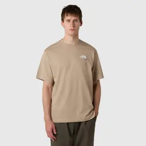 Мужская футболка North Face Explore Carabiner The North Face, бежевый