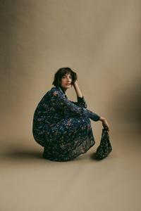 Платье Part Two ValinkaPW DR, Dark Navy Mini Flower Print/Dark Blue