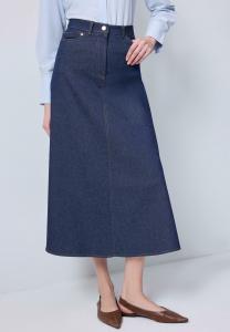 Джинсовая юбка A-line skirt Touché Privé, цвет Denim