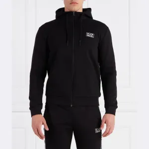 Толстовка обычного кроя Ea7, черный