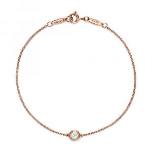 Браслет Tiffany & Co. Elsa Peretti Diamonds by the Yard Bracelet, розовое золото