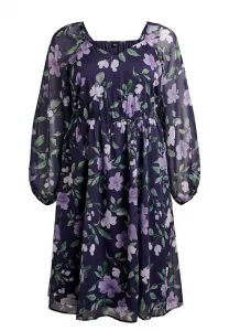 Платье langen ärmeln (повседневное) Zizzi, Naval A W Flower