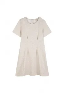 Платье с короткими рукавами Michael Kors Kids, Cream