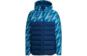 Пуховик мужской синий Adidas, синий