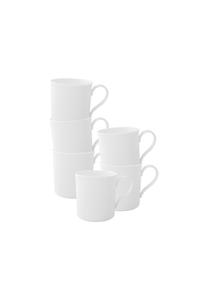 Чашки кофейные Villeroy & Boch Modern Grace, 170 мл, 6 штук, белый