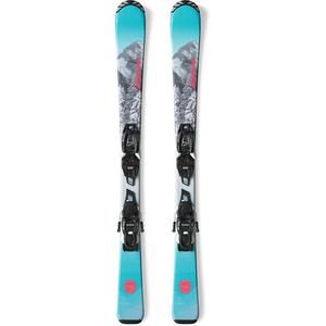 Детские горные лыжи Team G + J4.5 FDT Nordica, teal/white/pink