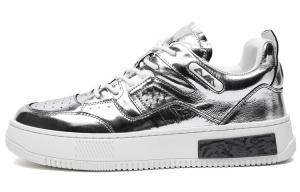 Стильные мужские кеды для скейтбординга с низким верхом, серебристые Anthony Miles