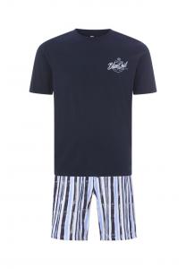 Короткая пижама аскивар Jan Vanderstorm, синий