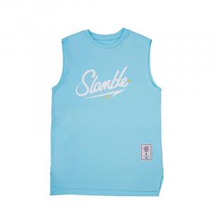 Безрукавный майка-топ унисекс Slamble, персиково-розовый