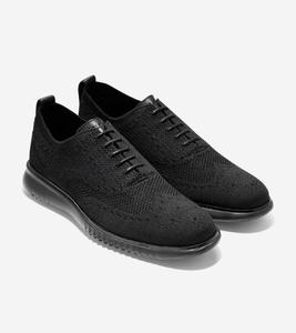 Туфли Cole Haan 2.ZERÃ˜GRAND Stitchlite C28527 Oxfords черный Wingtip Shoes UWU106 Cole Haan, черный
