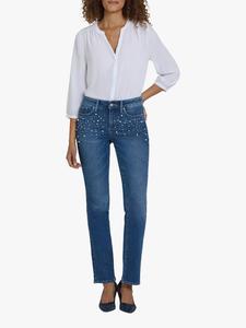 Marilyn Embellished прямые джинсы NYDJ, Lake Notre-dame
