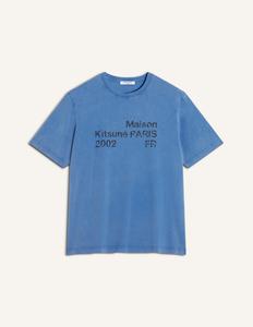 Maison Kitsune/(M)MAISON KITSUNÉ 2002 Выцветшая комфортная футболка