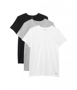 Футболка Calvin Klein Underwear Cotton Classics 3-pack Crewneck T-shirt, цвет Black/Grey Heather/White