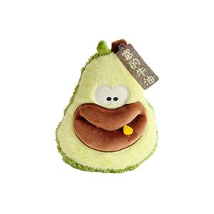 Плюшевая кукла Big Mouth Fruit Collection высотой 25 см OLOEY, Avocado