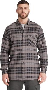 Timberland PRO мужская рубашка A6D4T Woodfort Midweight Flannel, Tornado Yd