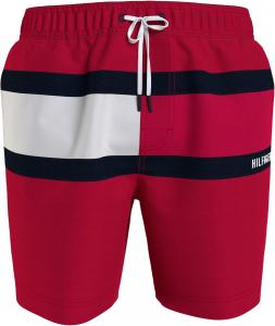 Мужские плавки Tommy Hilfiger Big & Tall с логотипом, 7 дюймов, быстросохнущие, Apple Red