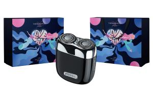 Цветная MINI Box роторная бритва с моющейся головкой миниатюрная портативная, полностью водонепроницаемые YOOSE