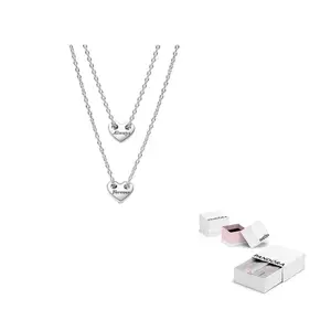 Pandora Серебряное колье для женщин Silver