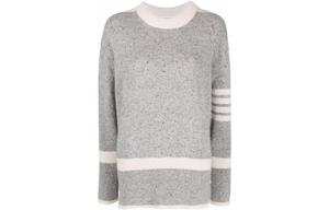 Футболка FW22 Женская Светло-Серая THOM BROWNE