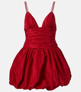 Мини-платье Loren со сборками Staud, Rouge