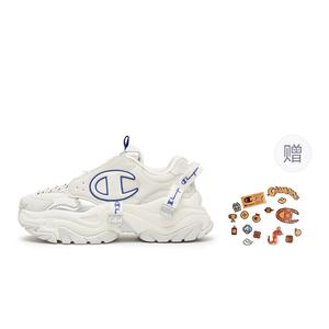 Низкие массивные кроссовки унисекс кремово-белый/синий Champion, молочно-белый/синий Champion